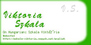 viktoria szkala business card